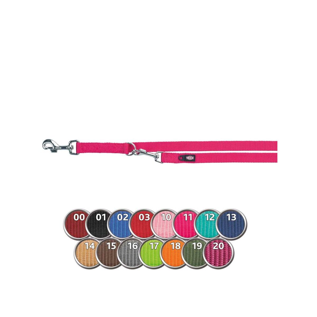 Verstellbare Hundeleine Trixie Pink XS